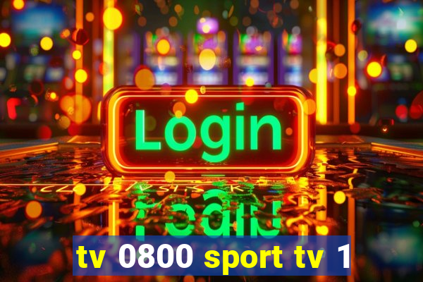 tv 0800 sport tv 1